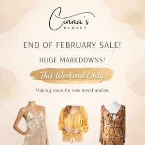 End of February Sale | Major Markdowns